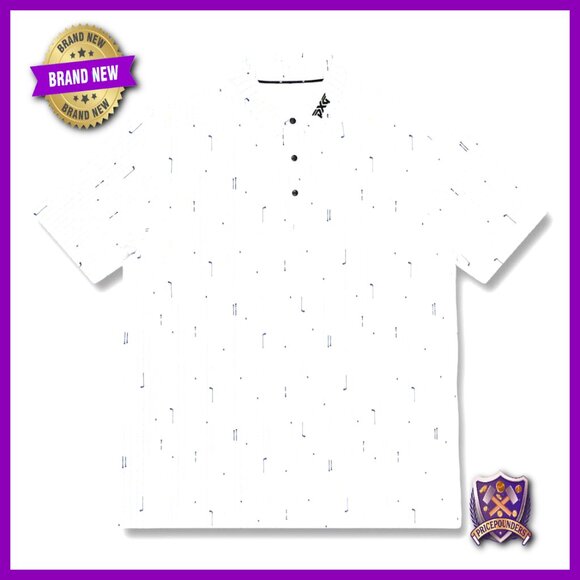 Performance Golf Polo with Snap Placket and Moisture-Wicking Fabric